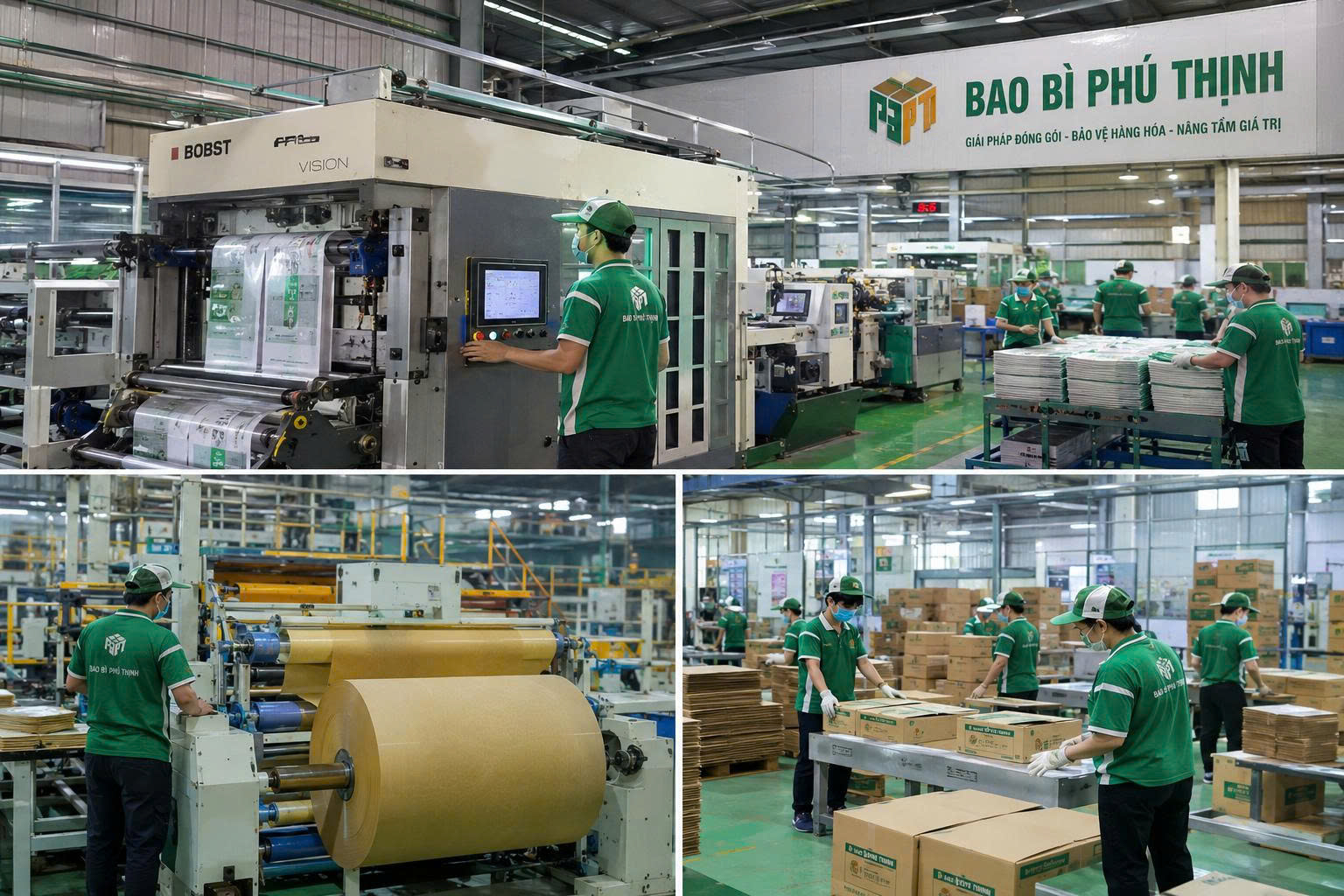 Ảnh dây chuyền sản xuất
