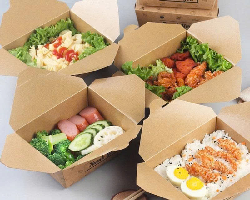 Hộp giấy đựng thức ăn