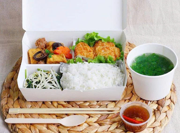 Hộp giấy đựng thức ăn