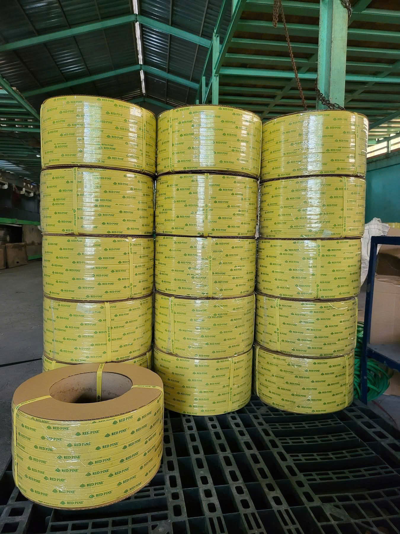 Đây đai nhựa bảo vệ hàng hóa